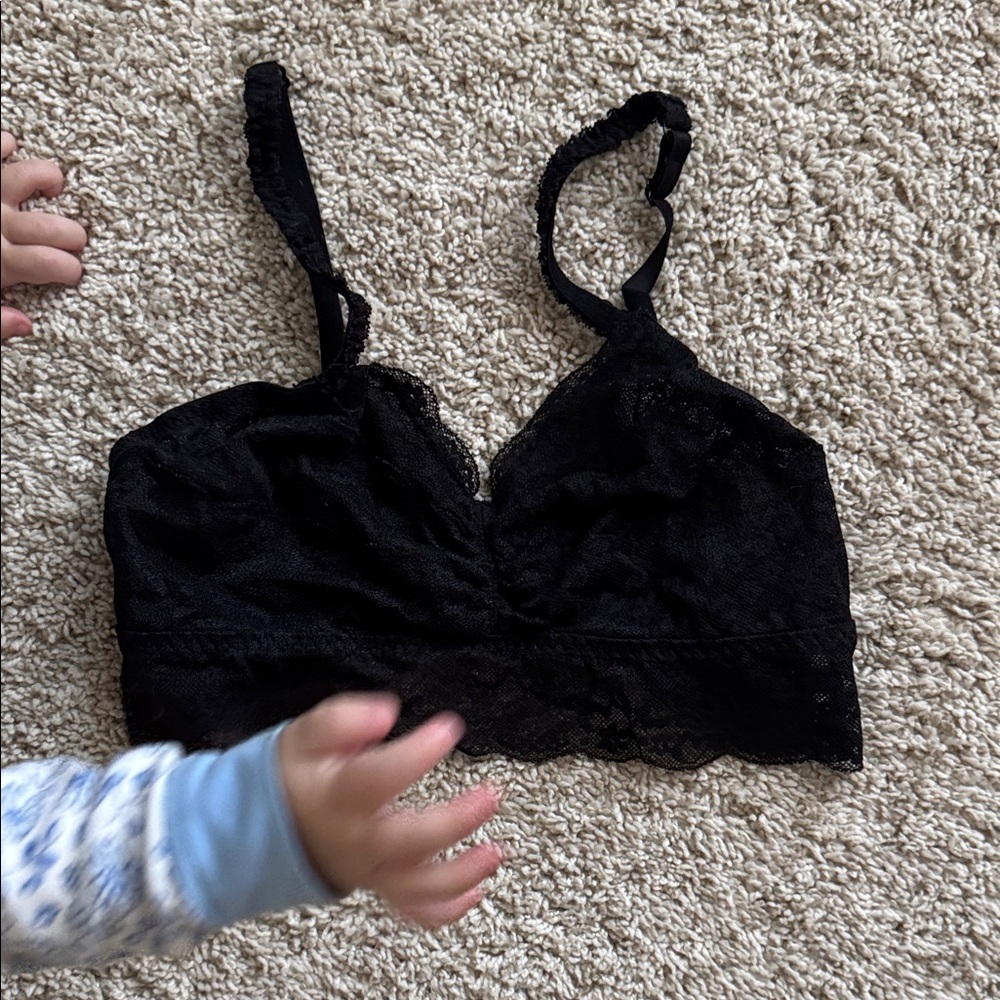 Victoria's Secret Black Lace Bra